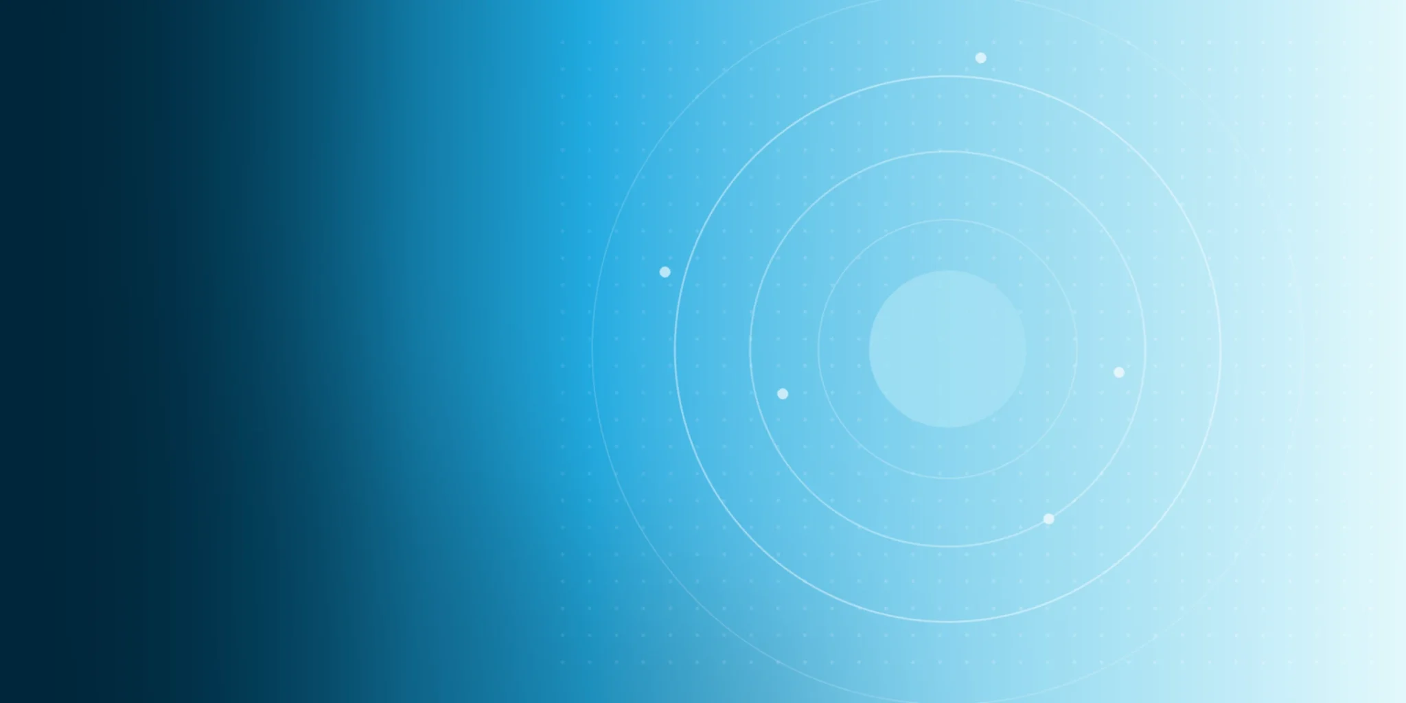 Abstract concentric ring graphic on a blue IM&PC banner for a guide to croup symptoms and the barking cough